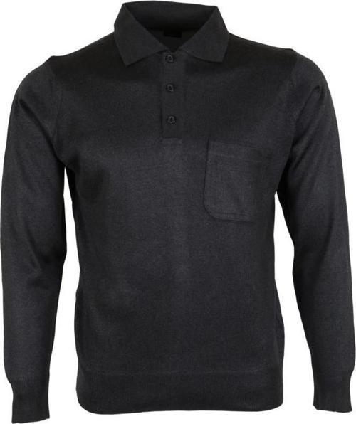 Erkek Füme Kazak Polo Yaka Yünlü Klasik Normal Kesim RAR00646