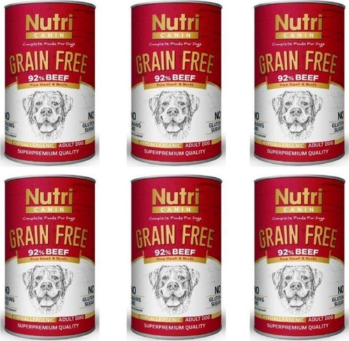 Sığır Etli Patatesli Köpek Konservesi 400 Gr X 6 Adet