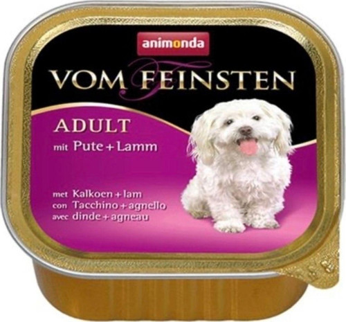 6 Adet Vom Feinsten Hindi Ve Kuzu Etli Yetişkin Köpek Konservesi 150 Gr