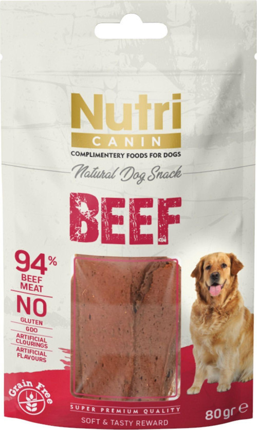 Nutri Canin Beef(Biftek) Snack 80Gr.