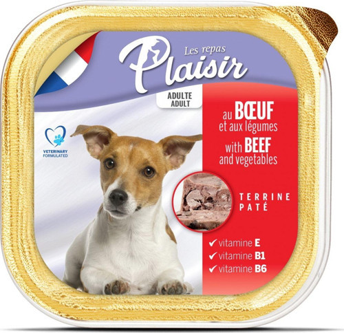 Biftek Ve Sebzeli Yetişkin Ezme Köpek Konservesi 150 Gr 5 Adet