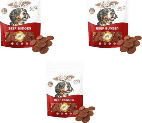 Burger Biftekli Tahılsız Köpek Ödülü 80 Gr X 3 Adet