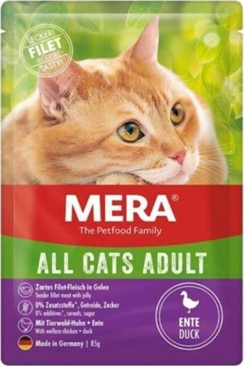 Tahılsız Ördekli Yaş Kedi Maması 85 Gr / Pouch Konserve