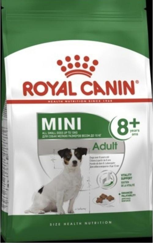 Mini Adult +8 Küçük Irk Yaşlı Köpek Maması 2 Kg
