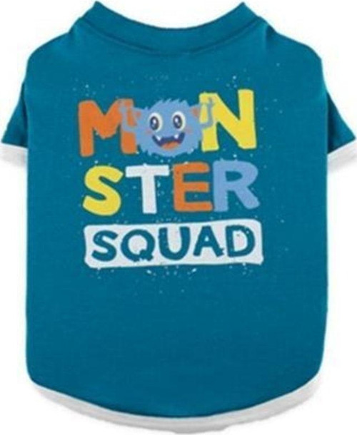 Monster Yeşil Kedi & Köpek T-Shirt S