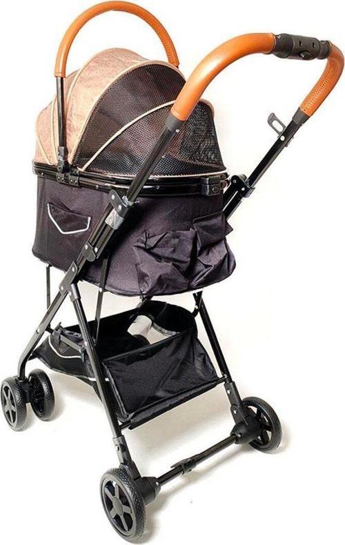 Bottas Kedi & Köpek Arabası Haki 48X80X99Cm