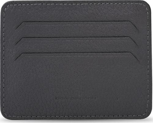 Erkek Hakiki (Gerçek) Deri Kartlık Floater Desen Gri 114506