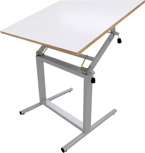 100X150 Cm Ahşap Tablalı Teknik Proje Çizim Masası Profesyonel Çizim Masası Ayak+Tabla
