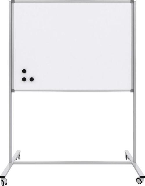 120X140 Cm Mıknatıslı Yüzey Manyetik -Tekerlekli Ayaklı Yazı Tahtası Sabit-Pan566