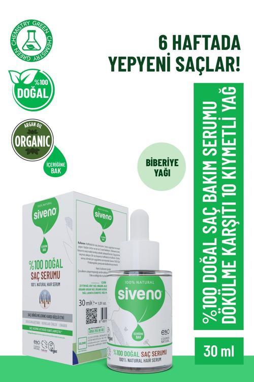 %100 Doğal Saç Bakım Serumu Dökülme Önleyici Onarıcı 10 Mucizevi Yağ 30 ml