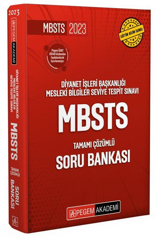 2023 Diyanet İşleri  Başkanlığı Mesleki Bilgiler Seviye Tespit Sınavı Tamamı Çözümlü Soru Bankası