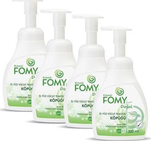 Doğal ve Narin El Temizleme Köpüğü - Özenle Hazırlanmış Nemlendirici Yenileyici Formül 4x300ml