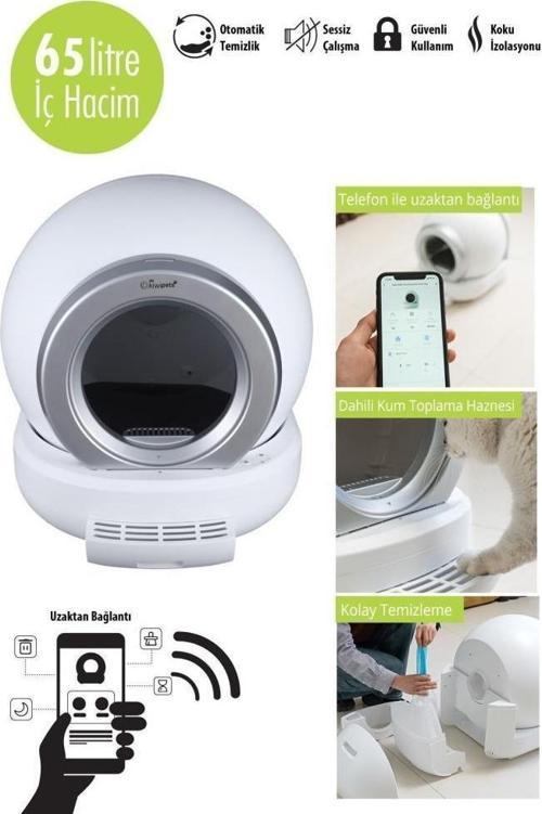 Pets KPLB-10770 Otomatik Kedi Tuvaleti