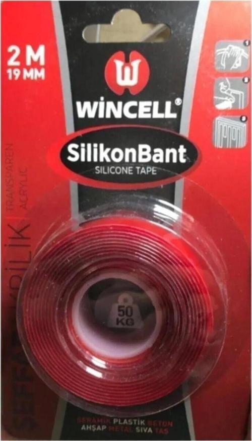 Silikon Çift Taraflı Bant 19mm x 2 Mt Royaleks-CK-4039