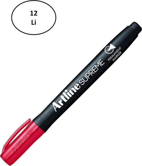 Artline Supreme Permament Markör 1.0 Mm Kırmızı 12'li - SGM3989-3619
