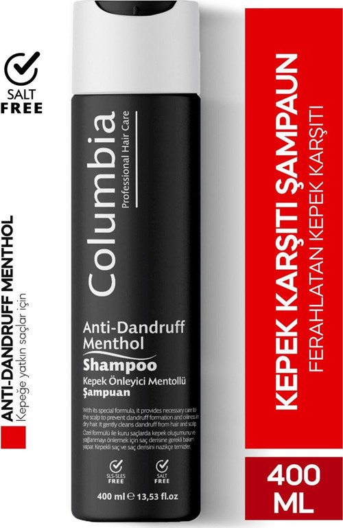 Kepek Önleyici Mentollü Şampuan