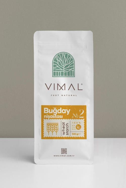 Doğal Buğday Nişastası 500 gr Kilitli Ambalaj