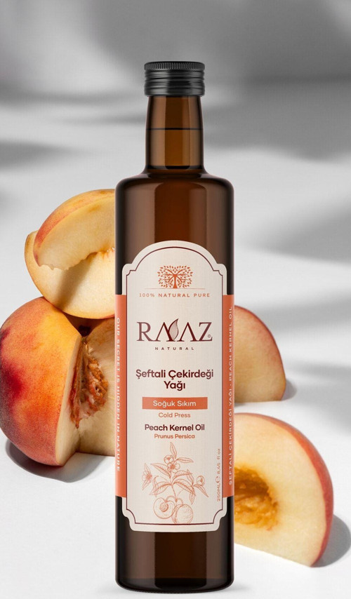 Şeftali Çekirdeği Yağı 250Ml Soğuk Sıkım