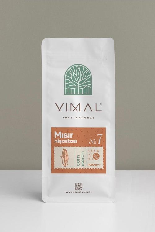 Doğal Mısır Nişastası 1 Kg 1000 Gr Özel Kilitli Ambalaj