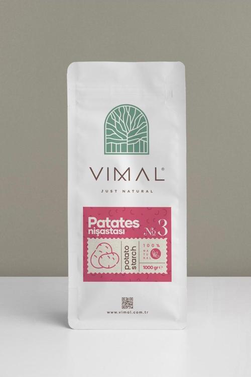 Doğal Patates Nişastası 1000  gr 1  kg Kilitli Ambalaj