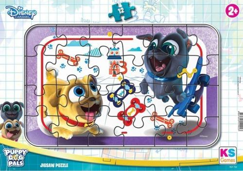 Puppy Dog Pals Bingo Ve Rolinin Maceraları Frame Puzzle 12 Parça