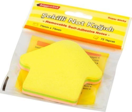 Şekilli Not Kağıdı Ok 75 Yaprak 12'Li Paket
