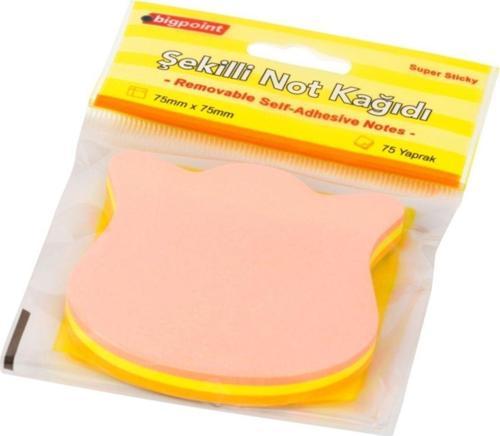 Şekilli Not Kağıdı Lale 75 Yaprak 12'Li Paket