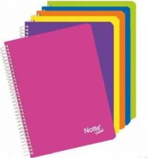 Trend Plastik Kapak Spiralli A5 100 Yaprak Çizgili Defter 61 - 358