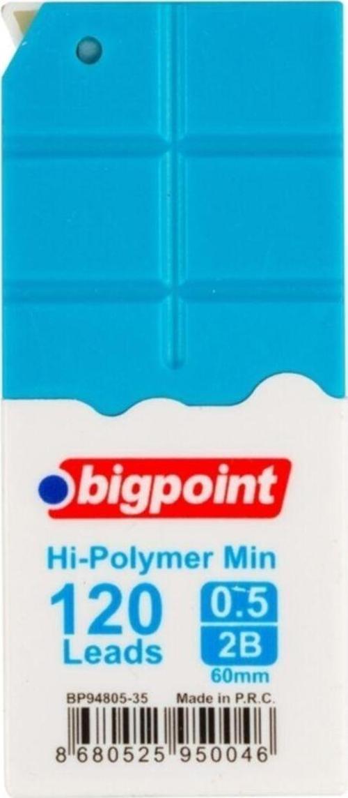 Kalem Ucu 0.5Mm 2B 120'Li Tüp Mavi 12'Li Kutu