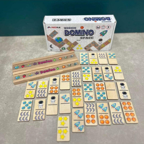 Ahşap Domino Uzay (Space)