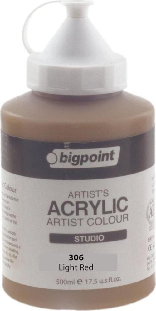 Light Red Akrilik Boya 500Ml 306