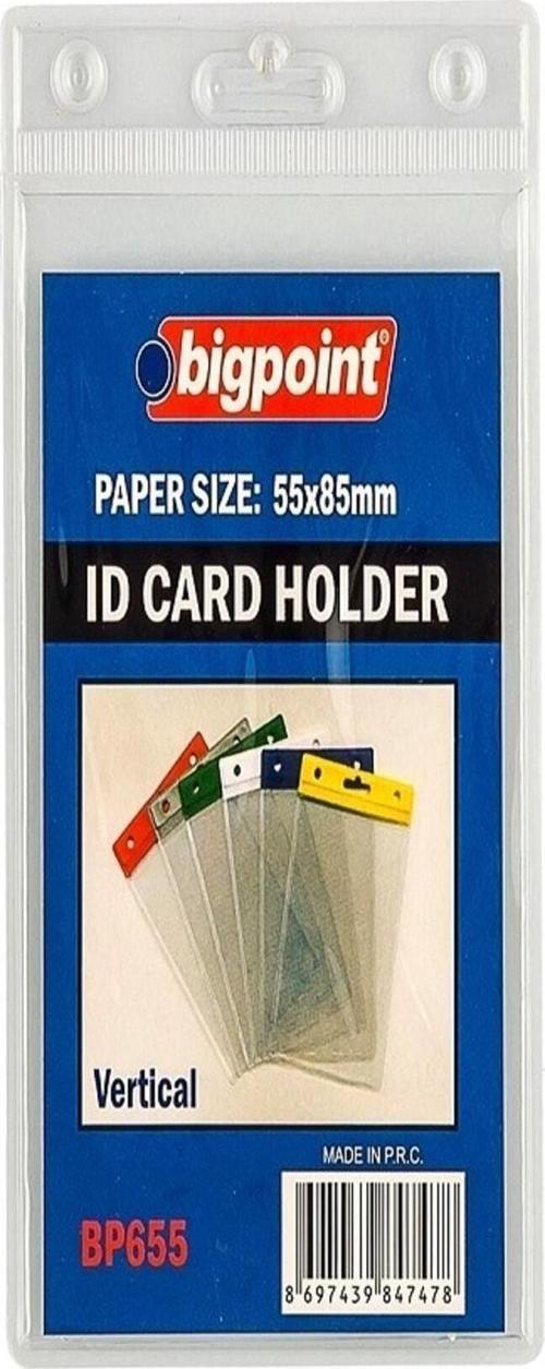 Kart Poşeti Dikey Şeffaf 55X85Mm 10`Lu Paket