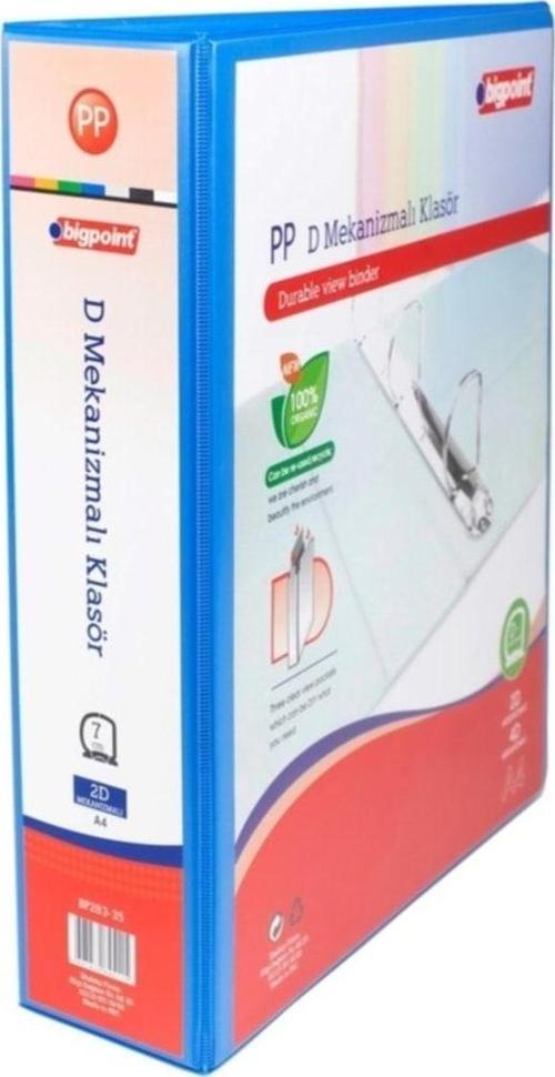 2D Mekanizmalı Klasör 7 Cm Mavi (Bp283 - 35)