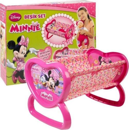 Dede Oyuncak 01957 Mınnıe Mouse Beşik Set 56 Cm
