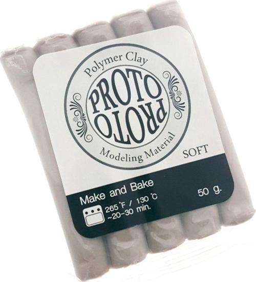 Proto Polimer 6'Lı Kutu Kil 50 Gr. - Light Grey 5577065