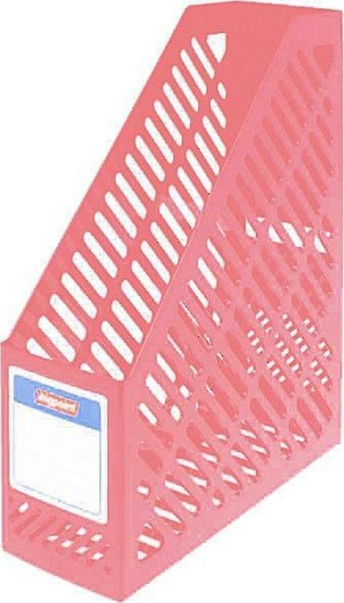 Plastik Kutu Klasör Magazinlik Pembe