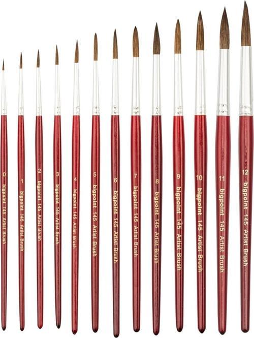 145 Serisi Midilli Kılı Yuvarlak Fırça No 5