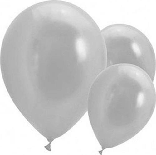 Metalik Balon Beyaz (100 Lü Paket) Vt332