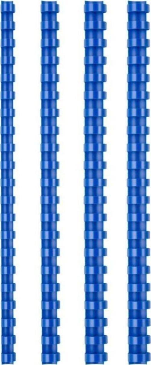 Plastık Spıral 18Mm 100 Lu Kutu Mavı