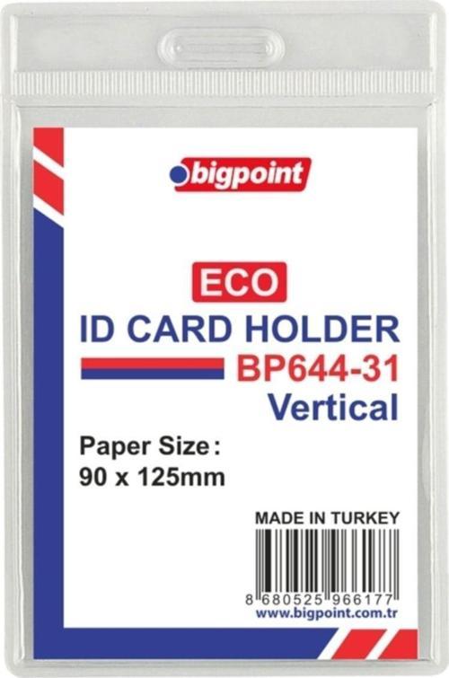 Eco Kart Poşeti Dikey 90X125Mm 100'Lü Poşet