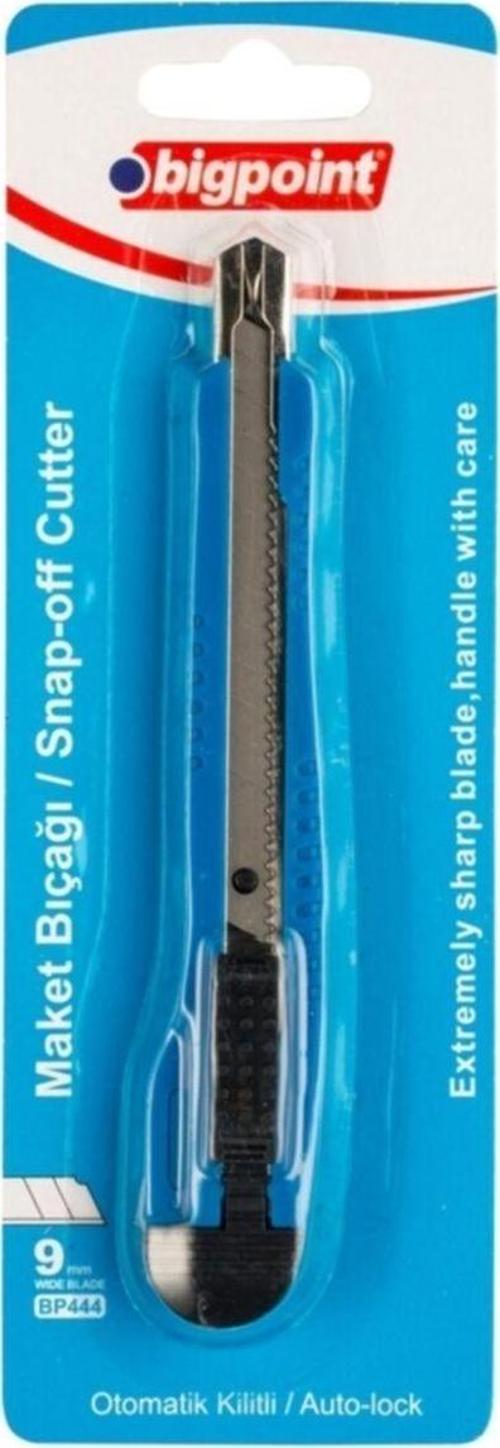 Dar Metal Ağızlı Maket Bıçağı 24'Lü Kutu