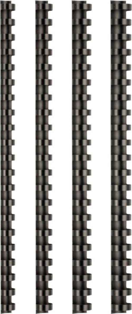 Plastik Spiral 12 Mm Siyah 100'Lü Kutu