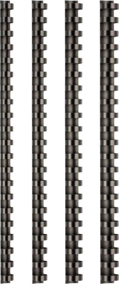 Plastik Spiral 22 Mm Siyah 50`Li Kutu