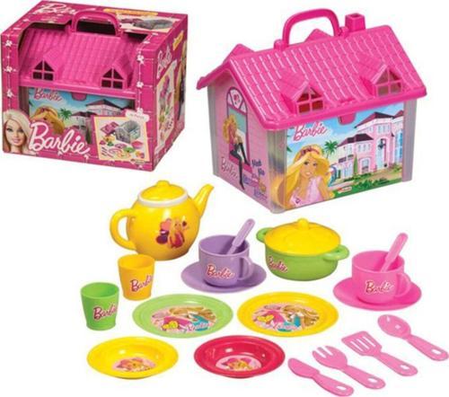 (İzle)Barbie Ev Çay Seti 19 Parça 01816 x 12