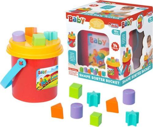 Eğitici Bultak Kova Puzzle Oyuncak Seti 18 Parça 02006