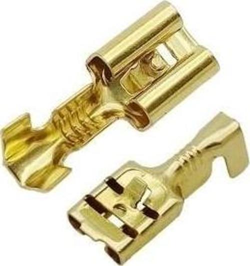 SARI GEÇMELİ DİŞİ TERMİNAL KÜÇÜK 4,8 MM