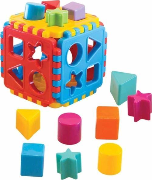 02209 Bultak Puzzle Eğitici Geometrik Şekiller 18 Parça
