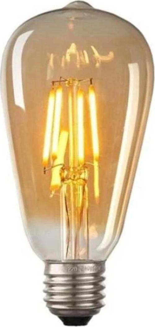 4W RUSTİK LED AMPUL AMBER ARMUT
