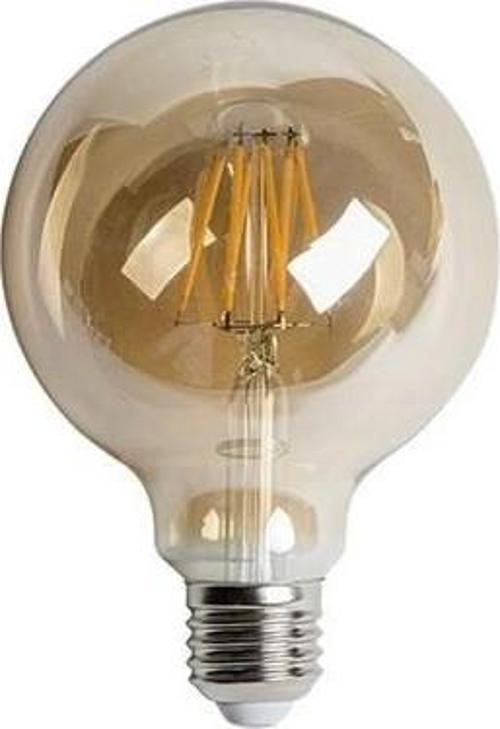 6W RUSTİK LED AMPUL AMBER G95 (BALON)