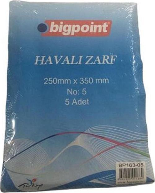 Bp Hava Kabarcıklı Zarf 250Mm X350Mm 5'Li Paket